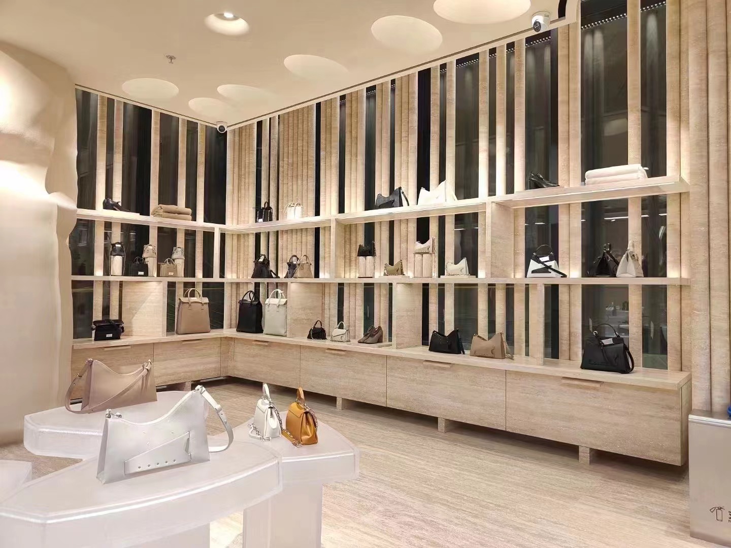 Maison Margiela Boutique Project with Turkey Roman Travertine Stone