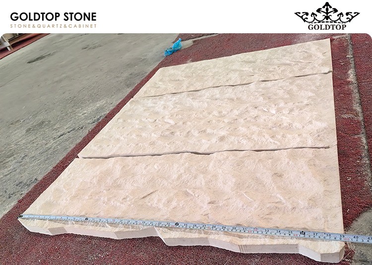 Jiangnan Buyi Store Project | Portugal Cream Limestone Reception Design