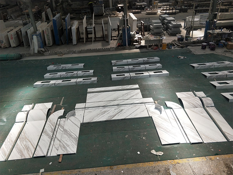 Custom Greece Volakas White Marble Tiles for Flooring/ Wall