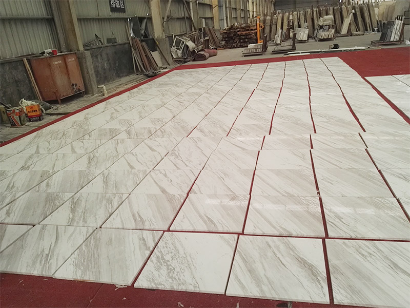 Custom Greece Volakas White Marble Tiles for Flooring/ Wall