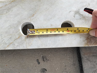 Countertop Detail Inspection