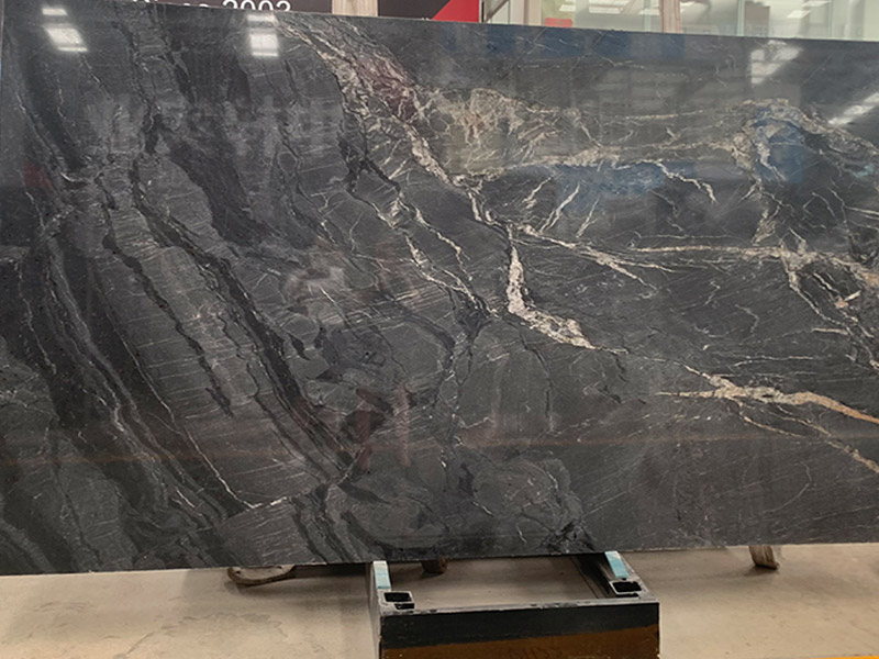Black Gold Diamond Quartzite Slabs & Tiles For Wall/ Flooring/ Countertops