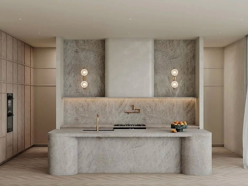 taj mahal quartzite kitchen countertops
