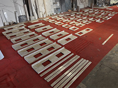 factory fabrication taj mahal quartzite countertops