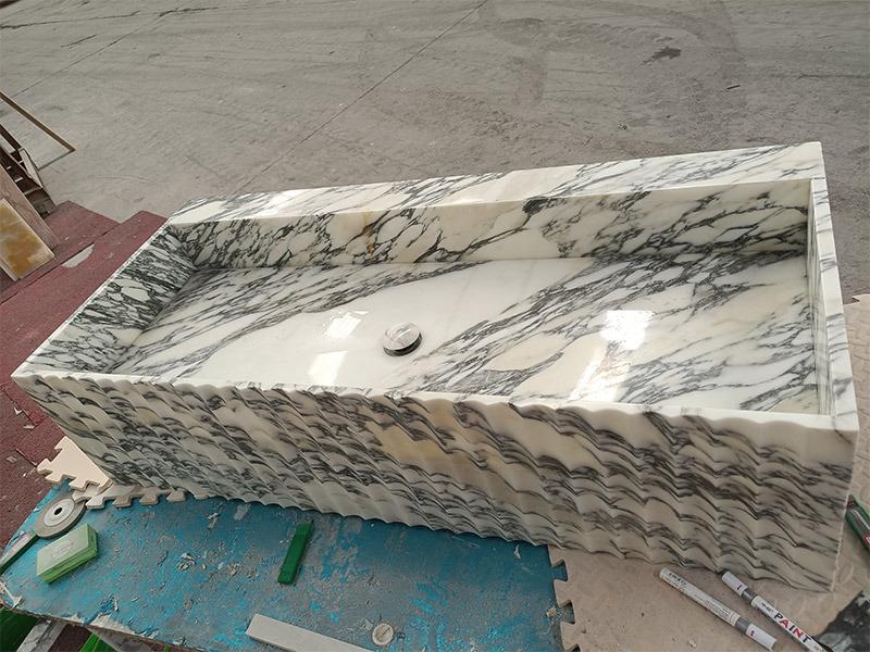Wholesale Hotel Arabescato Marble Countertops/ Vanity Tops