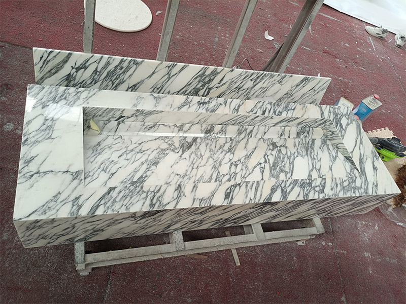 Wholesale Hotel Arabescato Marble Countertops/ Vanity Tops