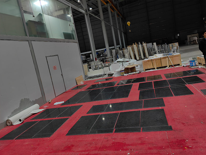 Custom Tunisia Belgium Hardstone Marble Tile for Interior Decoration