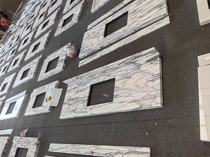 Wholesale Hotel Arabescato Marble Countertops/ Vanity Tops