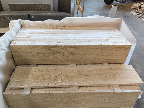 Italy Super White Travertine Slabs & Tiles Supplier