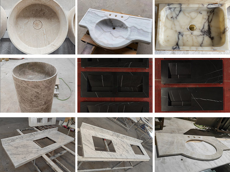 marble vanity tops
