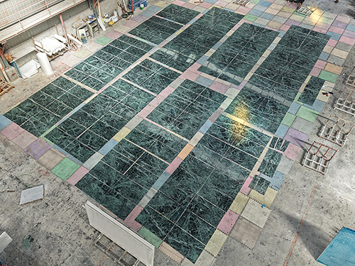 Italy Prada Green Marble tiles