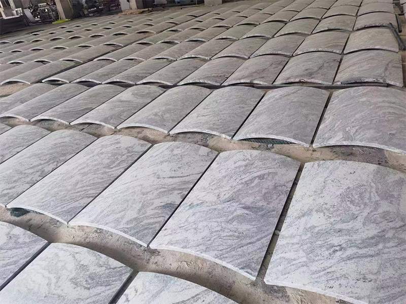 India Viscount White Granite Slab