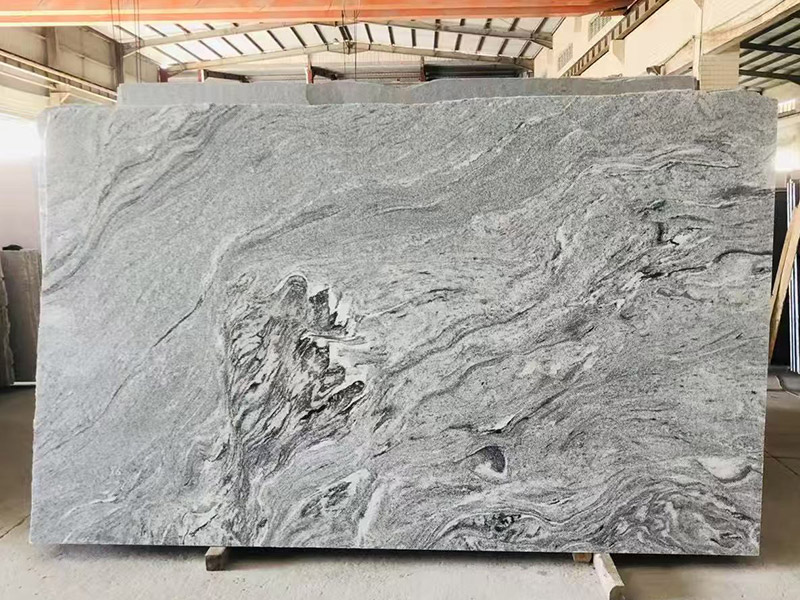 India Viscount White Granite Slab