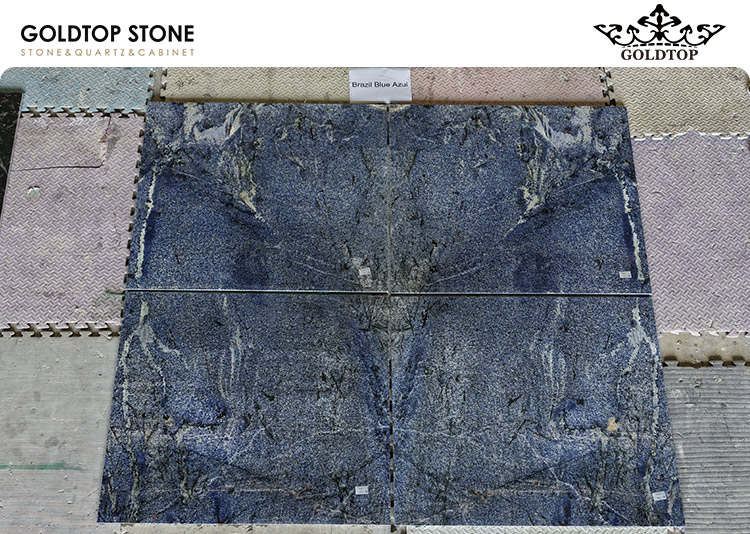 POST Houston Stone Project  Prada Green Marble Walls & Custom Elevator Flooring