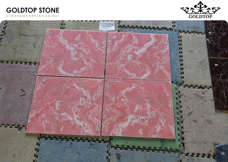 POST Houston Stone Project  Prada Green Marble Walls & Custom Elevator Flooring