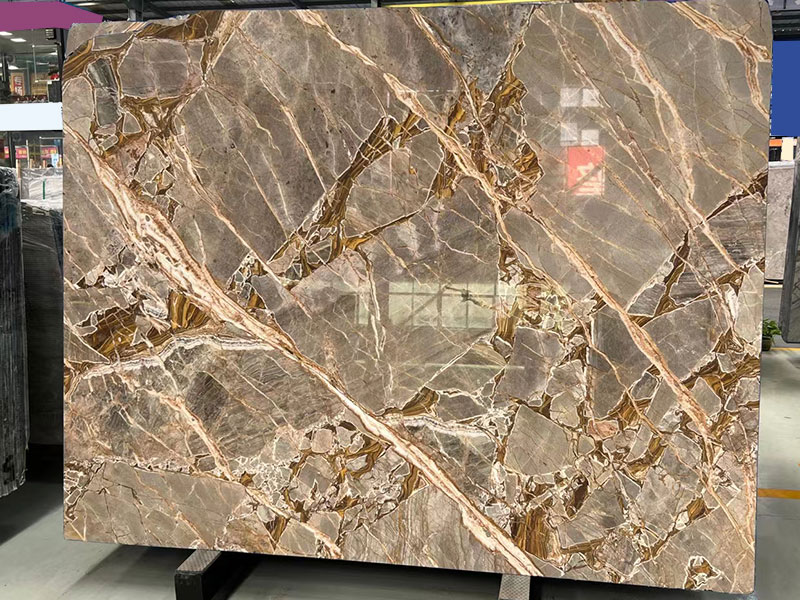 Bugatti Gold Quartzite Slab for Countertops / Island / Feature Wall