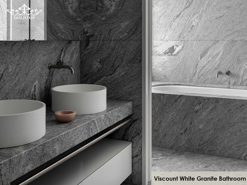 Viscount White Granite Bathroom