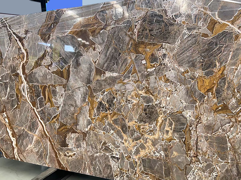 Bugatti Gold Quartzite Slab for Countertops / Island / Feature Wall