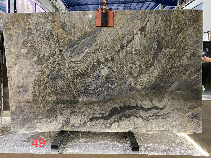 Shangri-La Brown Quartzite Slab For Feature Wall / Countertops