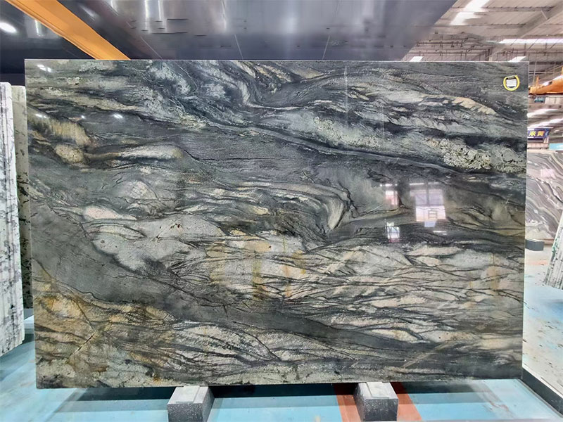 Shangri-La Brown Quartzite Slab For Feature Wall / Countertops
