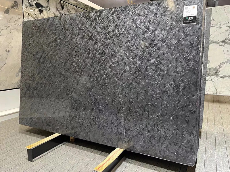 Brazil Metallica Versace Black Quartzite Slab
