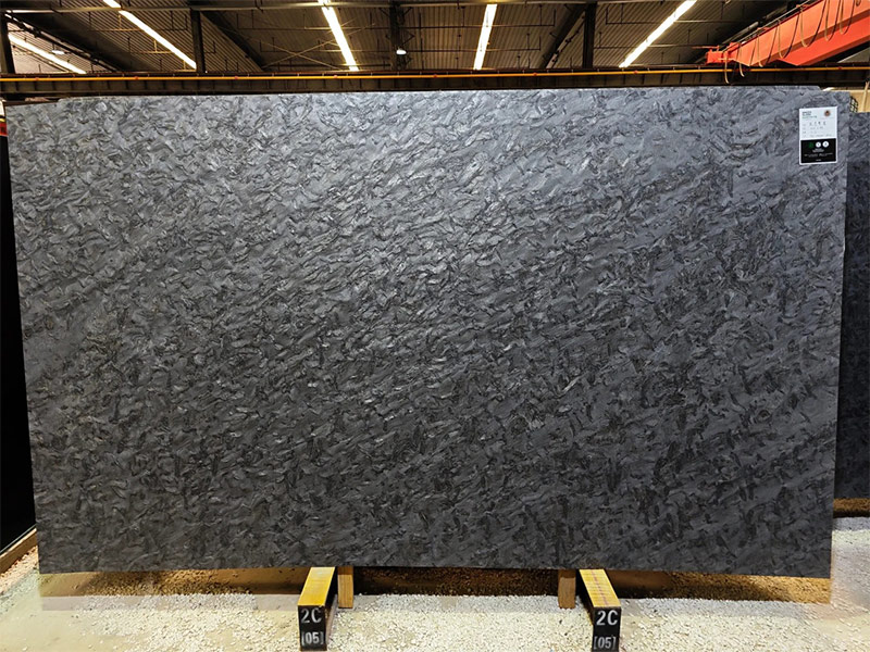 Brazil Metallica Versace Black Quartzite Slab