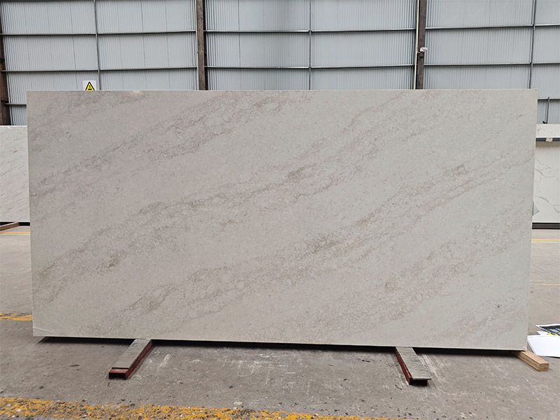 6041 Perla Venata Concrete Quartz Slabs