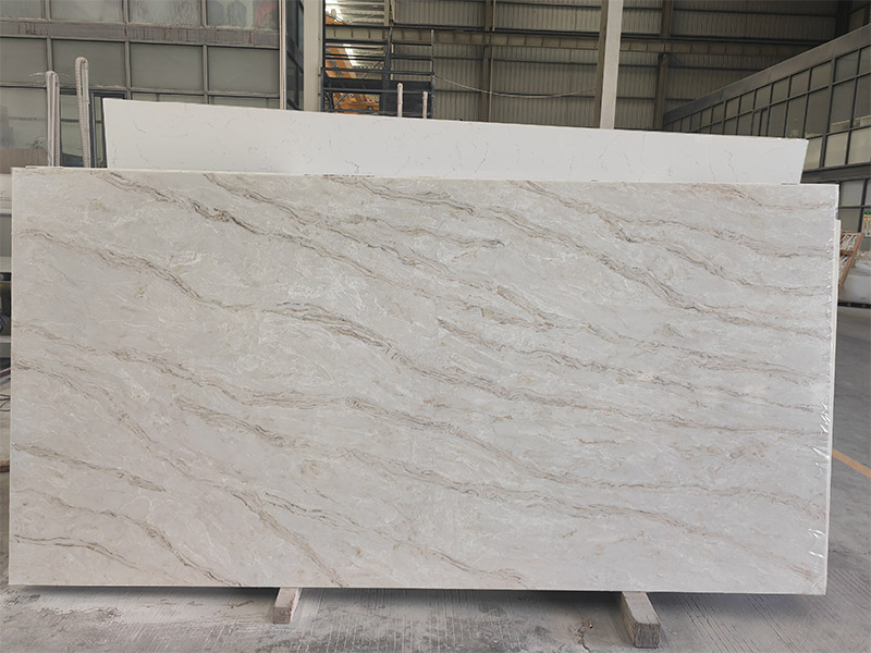 5124 Calacatta Lavezzi Quartz Slabs