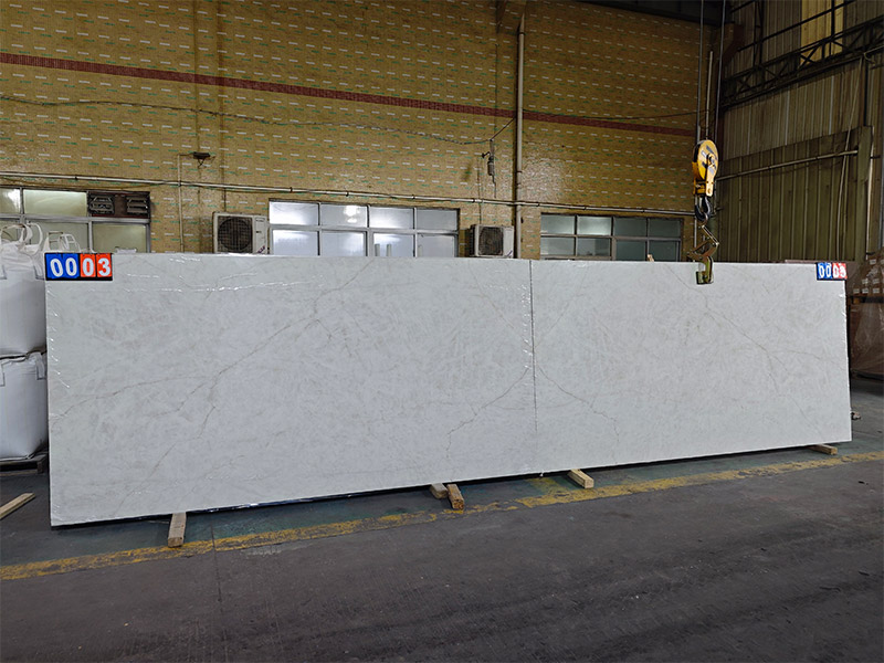 7018 Cristallo Extra PD Printed Quartz Slabs & Tiles