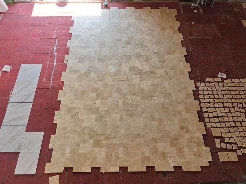 Turkey Beige Travertine Floor Tiles