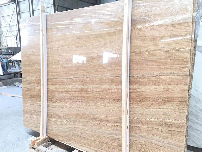 Iran Wood Grain Beige Travertine Slabs & Tiles