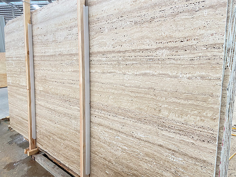 Iran Beige White Travertine Slabs & Tiles