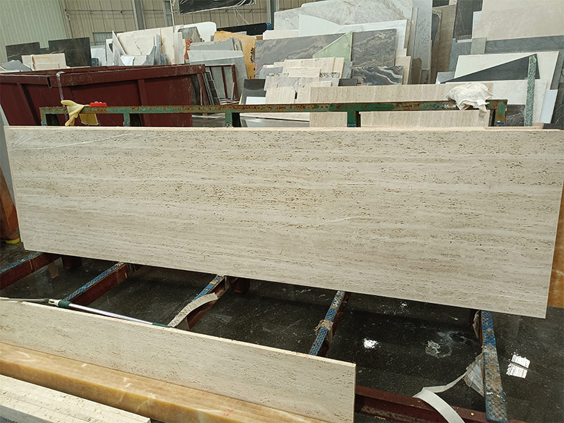 Iranian Super White Travertine Slabs & Tiles