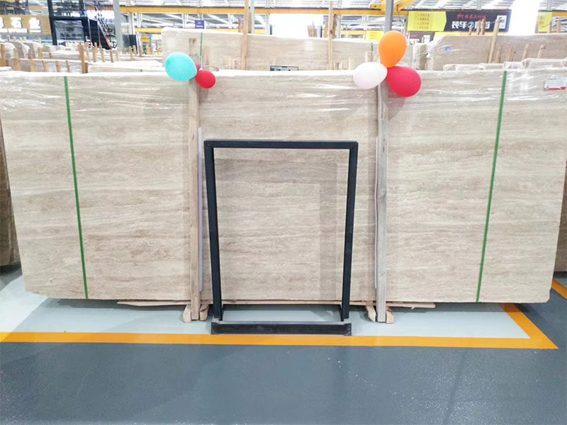 Iran Beige White Travertine Slabs & Tiles