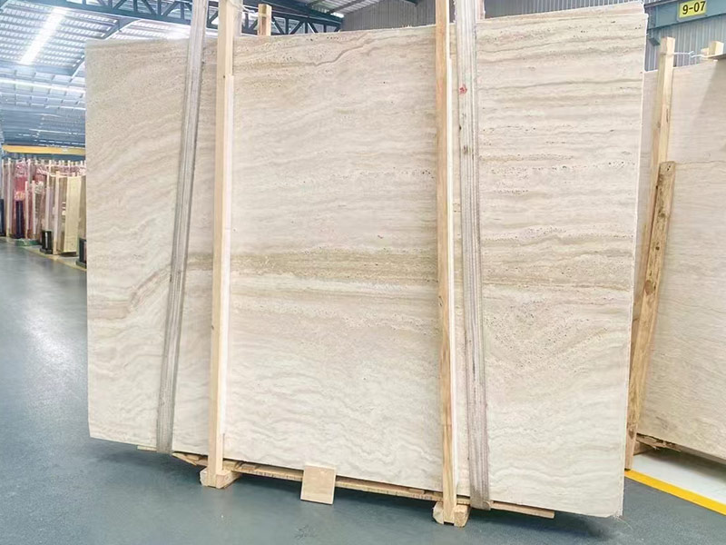 Iranian Super White Travertine Slabs & Tiles