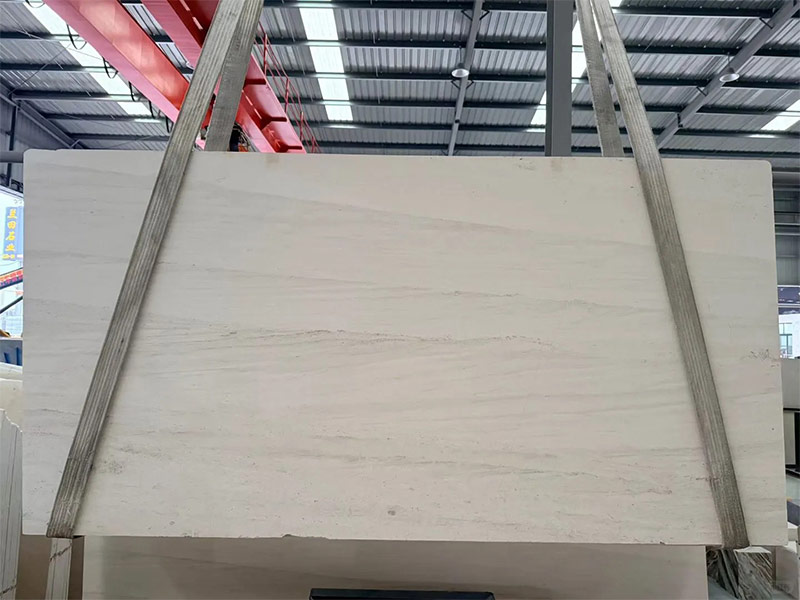 French Wood Grain Limestone Slab & Tiles For Flooring