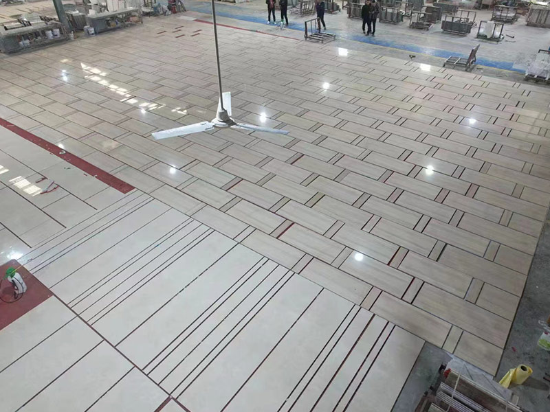 French Wood Grain Limestone Slab & Tiles For Flooring