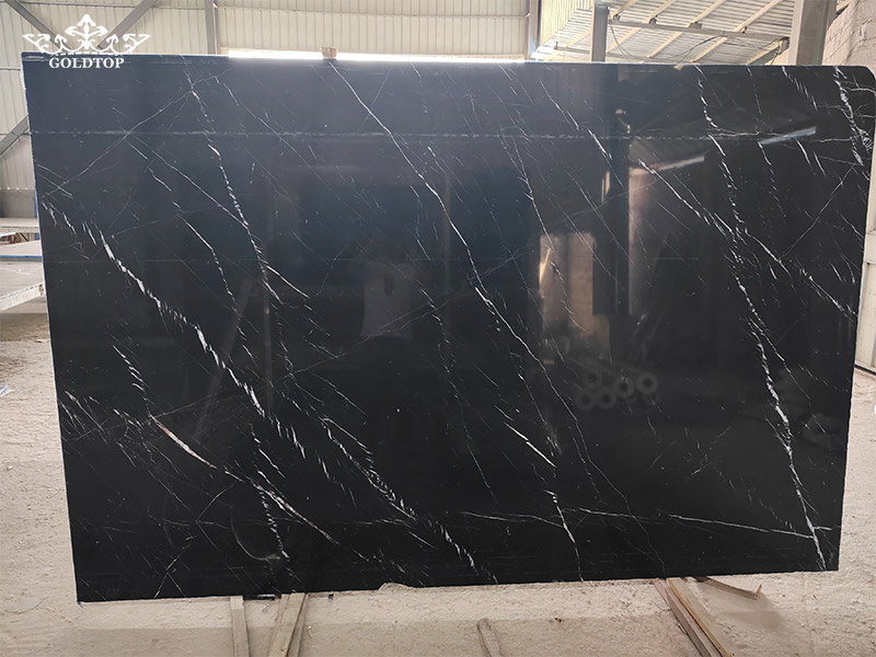 Black Marquina Marble Slab