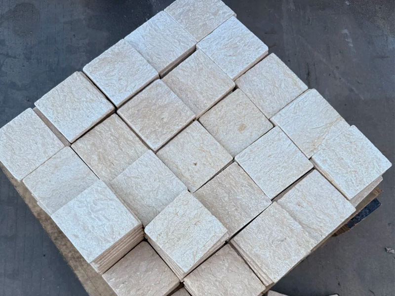 Varejinki Large Flower Limestone Wall Cladding Tiles