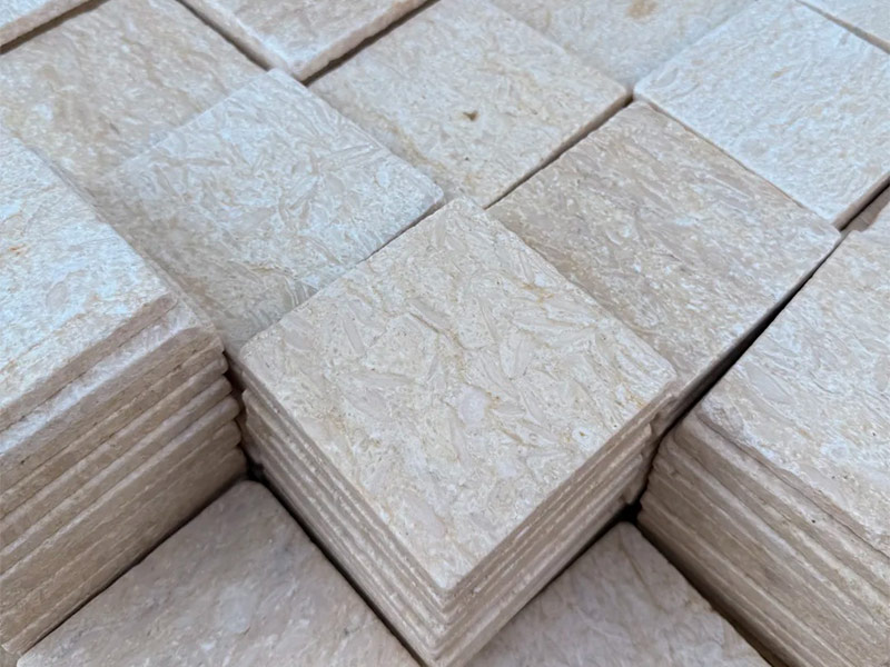Varejinki Large Flower Limestone Wall Cladding Tiles