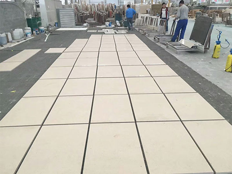 Orfeo Beige Limestone Slabs Supplier
