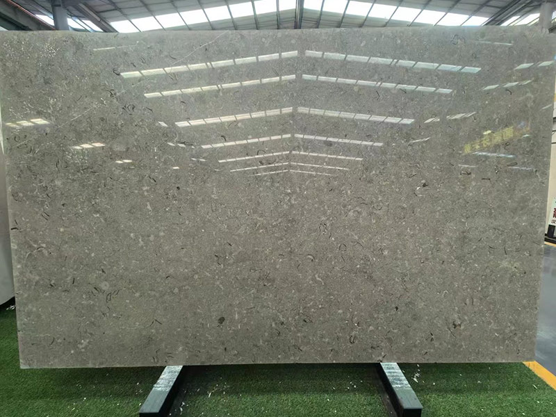 Estee Lauder Grey Limestone Slabs