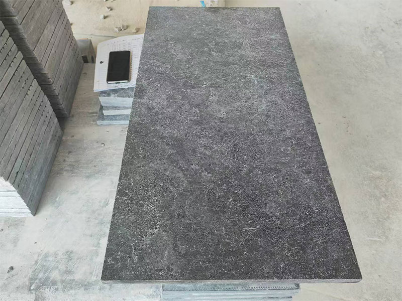 Custom Polished / Honed Celestite Limestone Floor Wall Tiles