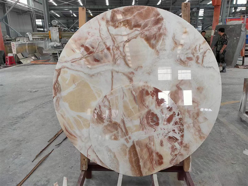 Custom Colored Cloud Onyx Table Tops / Countertops/ Vanity Tops