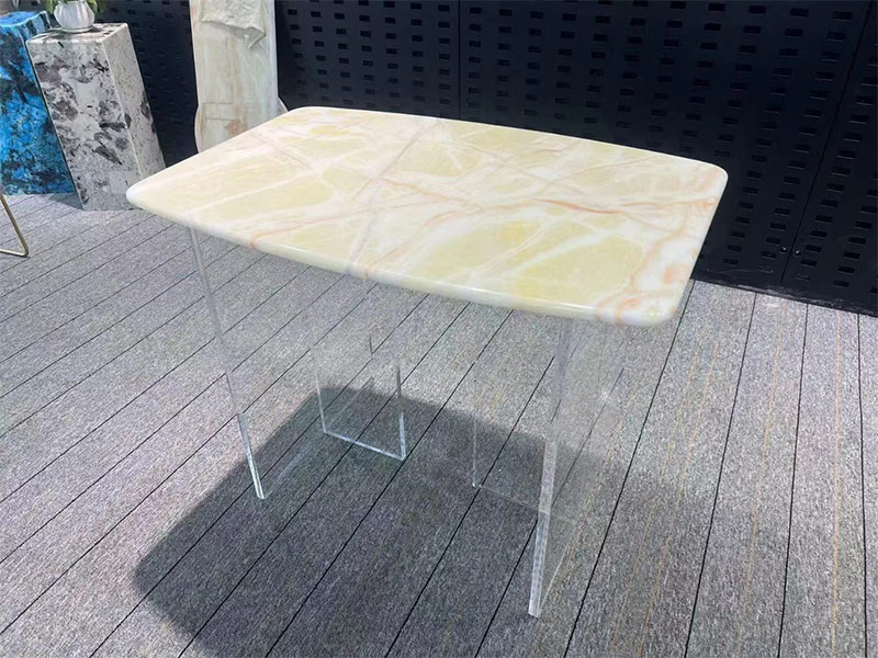Custom Colored Cloud Onyx Table Tops / Countertops/ Vanity Tops