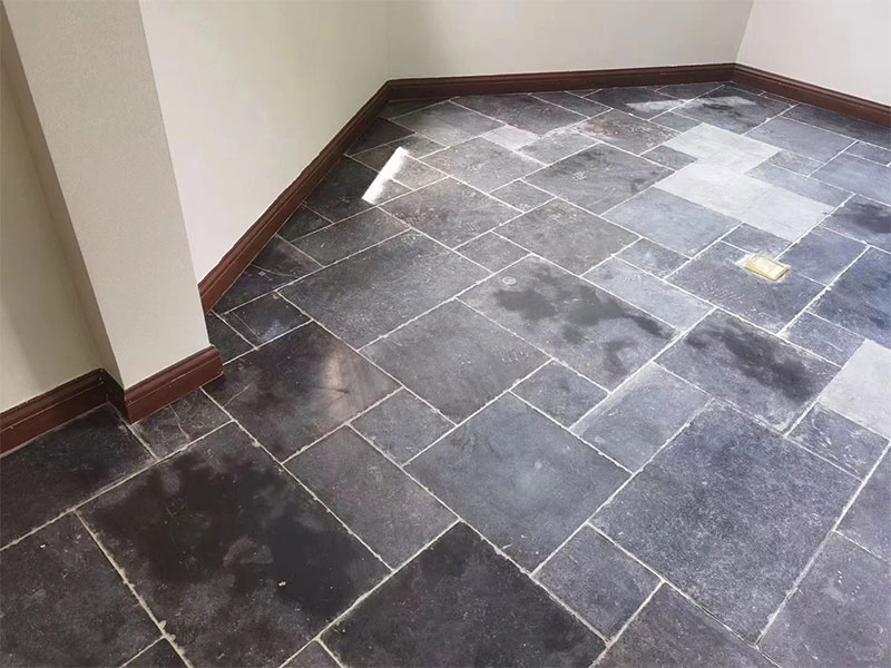 Custom Henan Shaolin Black Limestone Wall Floor Tiles