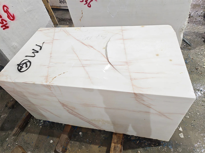 Red Thread White Onyx Slabs For Wall Tiles/ Furniture