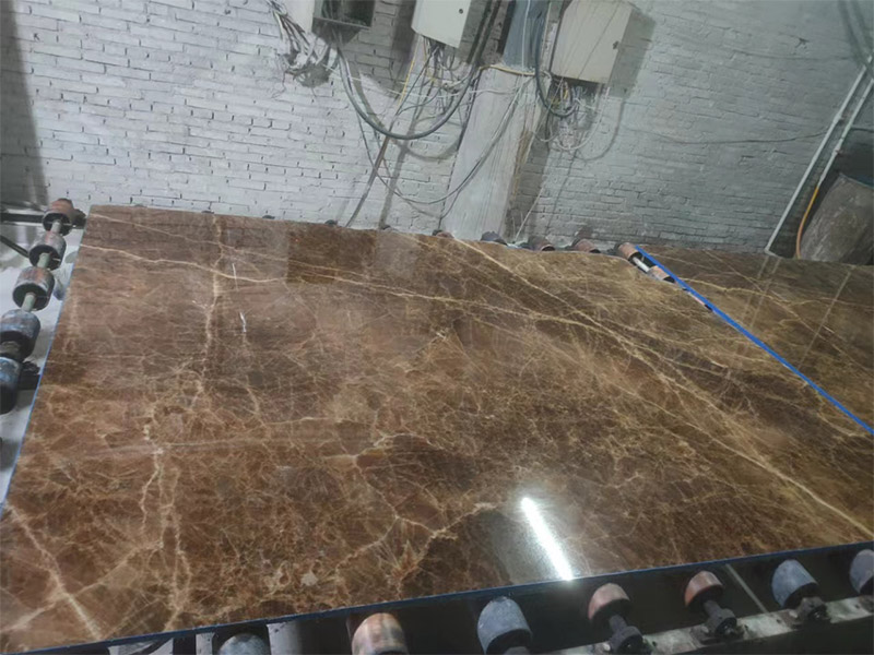 China Honey Onyx, Cola Onyx, Cristallo Glace, Brown Onyx Slabs