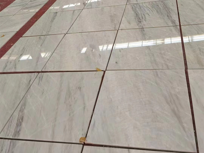 Shuijing White Marble Slabs