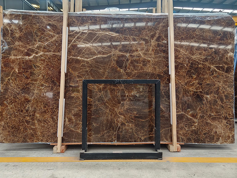 China Honey Onyx, Cola Onyx, Cristallo Glace, Brown Onyx Slabs